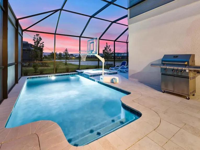 Villatel Orlando Resort (32322) 6-bedroom Villa in Orlando Town