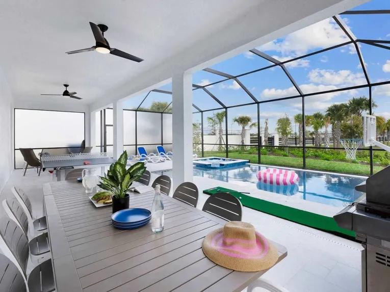 Villatel Orlando Resort (32125) 9-bedroom Villa in Orlando Town