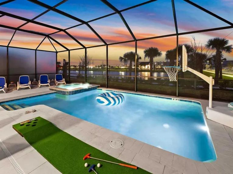 Villatel Orlando Resort (32689) 9-bedroom Villa in Orlando Town