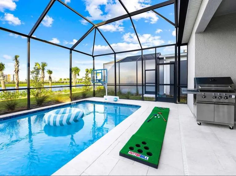 Villatel Orlando Resort (32128) 6-bedroom Villa in Orlando Town