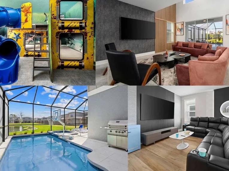 Villatel Orlando Resort (32457) 6-bedroom Villa in Orlando Town