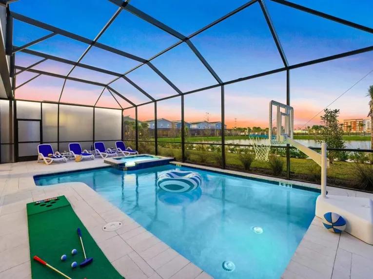 Villatel Orlando Resort (32128) 6-bedroom Villa in Orlando Town