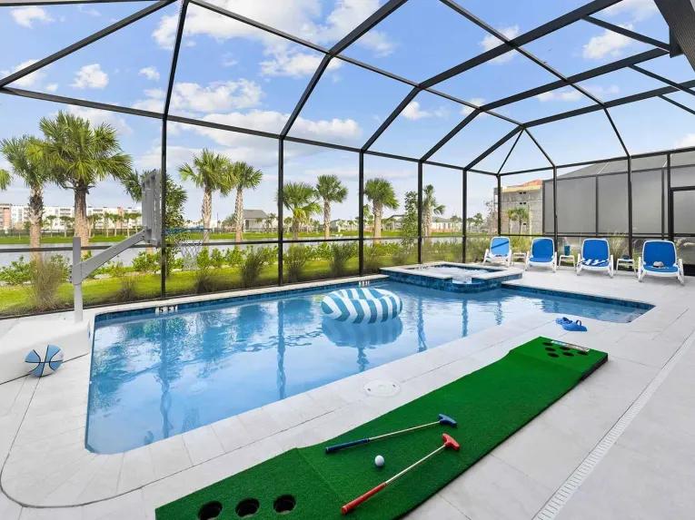 Villatel Orlando Resort (32135) 9-bedroom Villa in Orlando Town