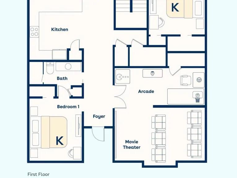 Villatel Orlando Resort (32138) 9-bedroom Villa in Orlando Town