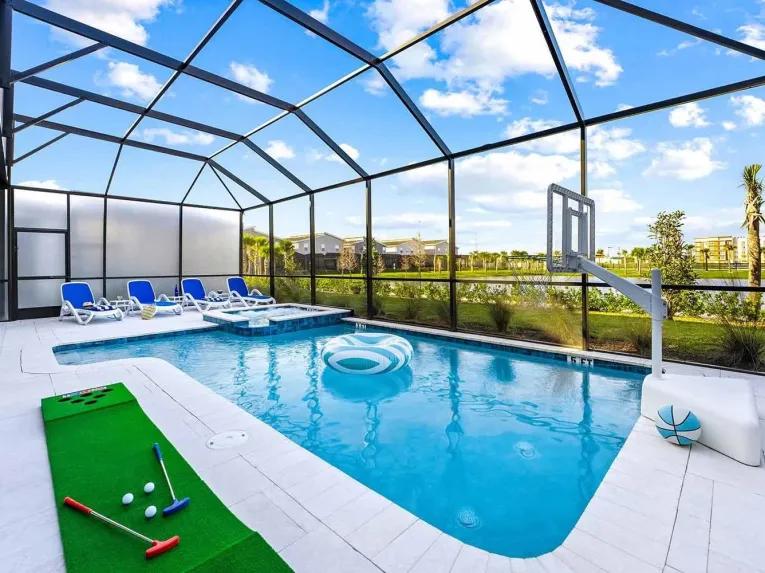 Villatel Orlando Resort (32128) 6-bedroom Villa in Orlando Town