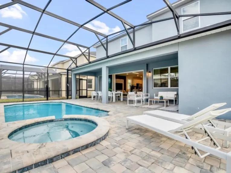 Solara Resort (7066) 9-bedroom Villa in Kissimmee