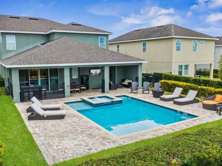 Encore Club at Reunion (34893) 8-bedroom Villa in Kissimmee