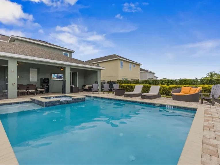 Encore Club at Reunion (34893) 8-bedroom Villa in Kissimmee
