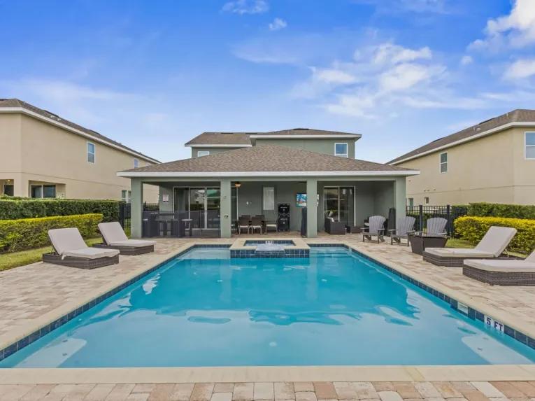Encore Club at Reunion (34893) 8-bedroom Villa in Kissimmee