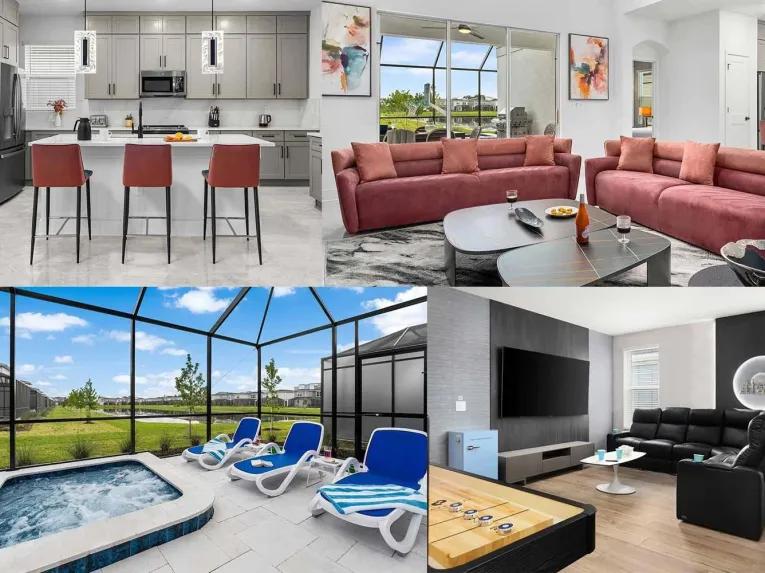 Villatel Orlando Resort (32322) 6-bedroom Villa in Orlando Town