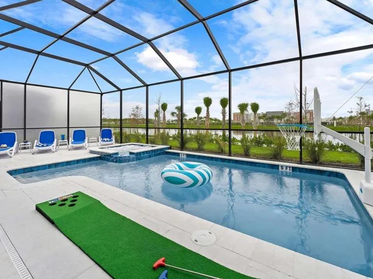 Villatel Orlando Resort (32097) 9-bedroom Villa in Orlando Town