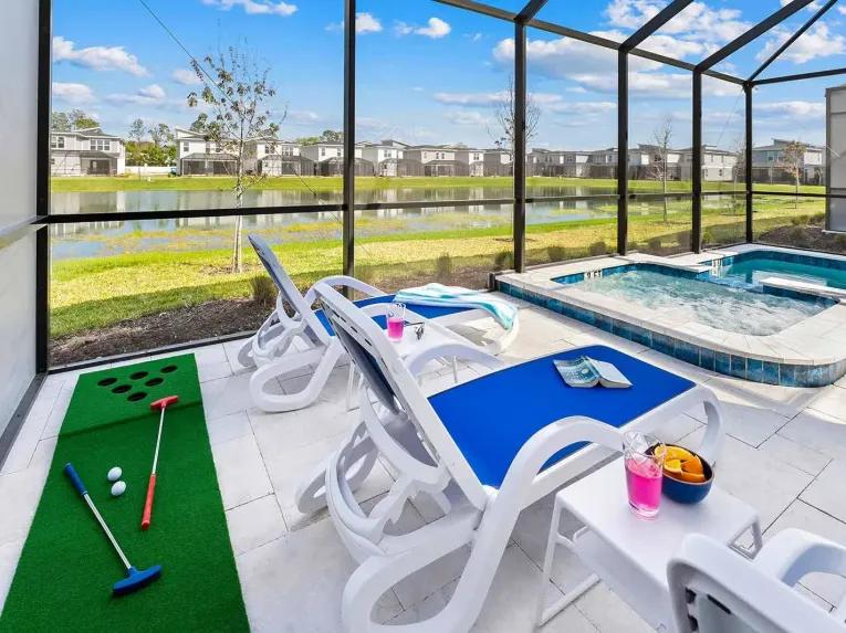 Villatel Orlando Resort (32424) 6-bedroom Villa in Orlando Town